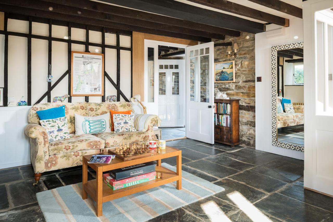 Affittacamere Trevigue Farm Crackington Haven Esterno foto