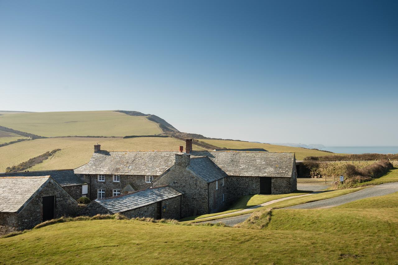 Affittacamere Trevigue Farm Crackington Haven Esterno foto